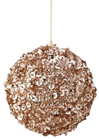 6" Glamour Sequin Ball Ornament