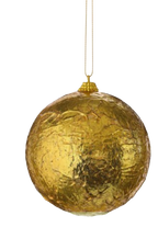 4" Crinkle Foil Ball Ornament