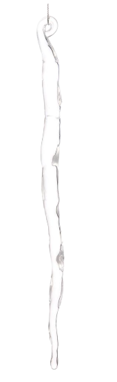 9.25" Icicle Ornament