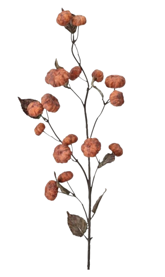 37" Vintage Mini Pumpkin Spray