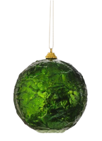 4" Crinkle Foil Ball Ornament