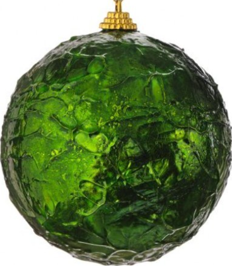 4" Crinkle Foil Ball Ornament