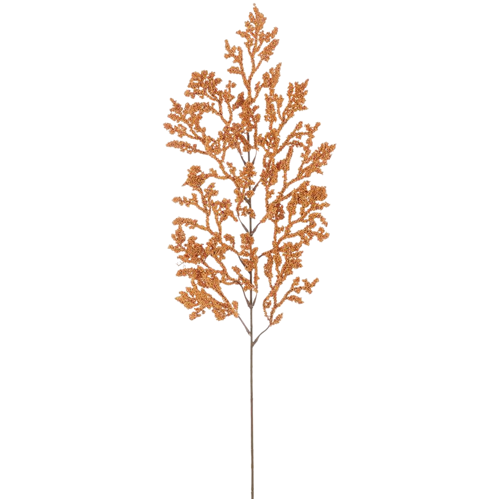 28" Mini Berry Spray  Mustard
